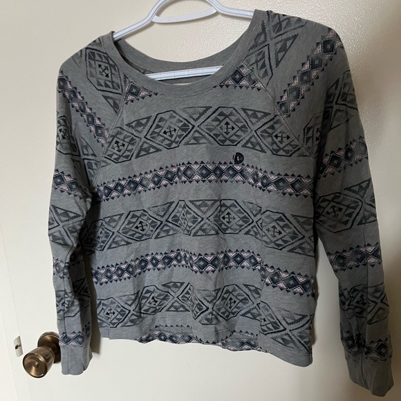 Hollister Slightly Cropped Pullover Sweatshirt - Picture 1 of 5